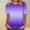 C_ Purple, variant on Fashion Olyvenn Short Sleeve Shirts for Women Spring/Summer Fashion Round Neck Short Sleeve T-Shirt Simple Elegant Gradient T-Shirt Orange M