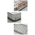 thumbnail image 2 of Bandeja de té de drenaje de agua, tablero de drenaje de taza rectangular de gran capacidad de doble capa con asa para sala de estar S gris, 2 of 8