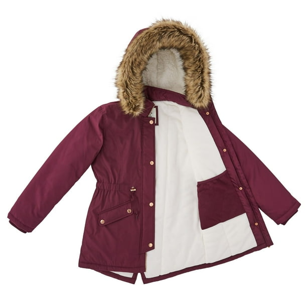 女王蜂 qb luxury SWEAT SETUP PARKA Member's Mark Girl's Parka - Samsclub.com