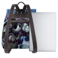 thumbnail image 3 of Goofa The Nightmare Before Christmas Pattern Leather Backpack Purse for Women Fashion Multipurpose Design Handbag Ladies Shoulder Bags Travel Backpack, 3 of 4