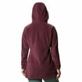thumbnail image 2 of Women's Columbia Benton Springs Fleece Hooded Jacket Color: Dark Nocturnal Size: XX LARGE, 2 of 4