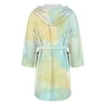 thumbnail image 5 of Jindong Robes en Peluche pour Femmes Robe de Nuit Décontractée et Confortable en Flanelle à Manches Longues Imprimée Colorée pour Femmes, 5 of 5