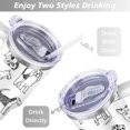 thumbnail image 5 of Gift for Dog Lovers Cute Dog Tumbler for Women - 40oz Dog Tumblers with Handle Straw and Lid Tumbler Cup Travel Coffee Mug, 5 of 7