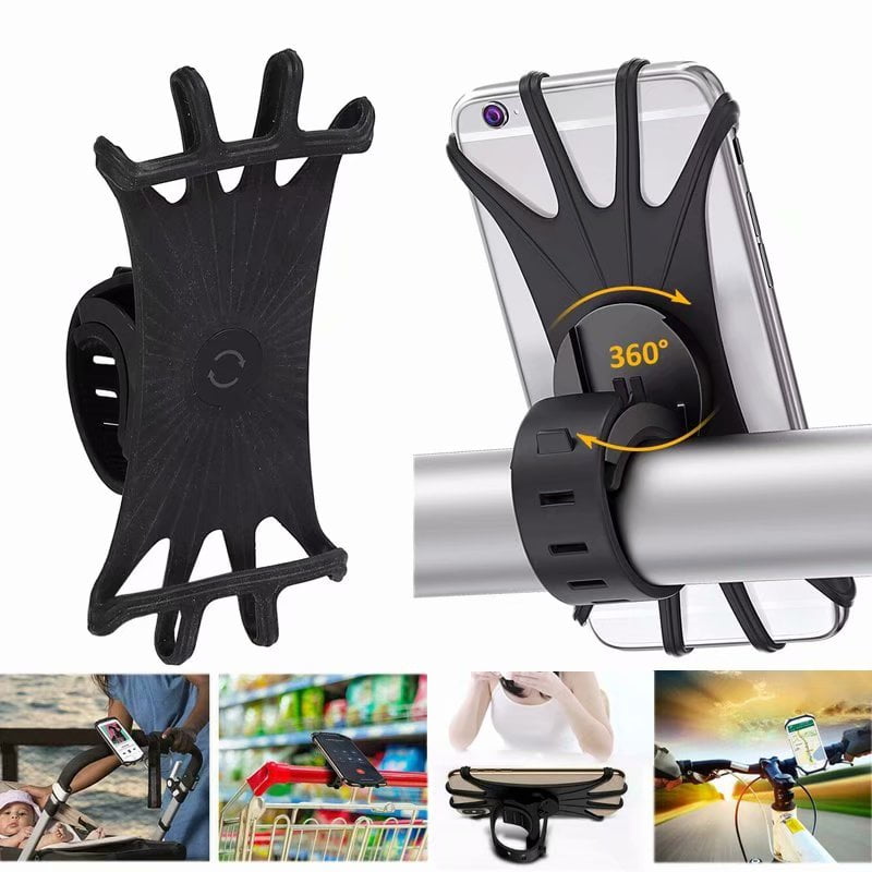 silicone bike phone mount