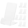 thumbnail image 4 of jojofuny Cell Phone Stands Acrylic Transparent 10Pcs, 4 of 8