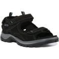 thumbnail image 1 of Ecco 3 Adj Strap Eva Footbed In Black Size 7/7.5, 1 of 6