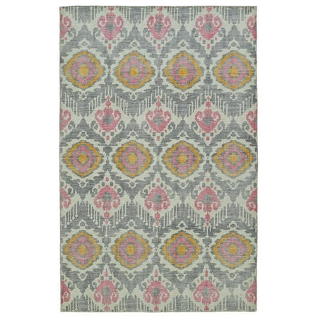 Kaleen Rugs Relic Collection RLC06-75 Grey Hand-Knotted 9' x 12' Rug