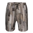 thumbnail image 3 of Fotbe Wooden Texture Trajes de Baño Estampados para Hombre, Shorts de Verano de Secado Rápido, Ropa de Playa, Bañadores-XX-Large, 3 of 6