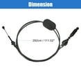 thumbnail image 6 of Unique Bargains Automatic Transmission Gear Shift Cable No.15713353 Fit for Chevrolet Blazer S10 1995-1997, 6 of 6