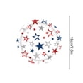 thumbnail image 2 of B 10 Piece American Flag Patriotic Paper Plates For Independence Day Party 7 Inch, 2 of 6