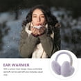 thumbnail image 3 of Greenadscape Cute Ear Muffs Heart Shaped Winter Earmuff Acrylic 1Pack For Skating, 3 of 5
