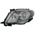 thumbnail image 2 of Headlight Compatible With 2009-2010 Toyota Corolla Left Driver Halogen With bulb(s) CAPA Certified, 2 of 5