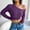 Purple, variant on Womens Long Sleeve Fashion Dough Off Shoulder Short Knitted Sweater Heart Outline Sweatshirt Womens Sweatshirt Pullover Mens Zipper Sweaters Vs Half Zip Sweater Men Fall Sweatshirts for Women Long