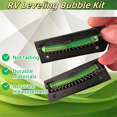 thumbnail image 3 of RV Level Bubble Graduated Scale Stick on Leveling System,High Visibility Bubble for ,Trailer,Caravan & RV 2 Pack, 3 of 6