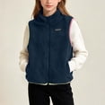 thumbnail image 2 of OGLCCG Girls Softshell Vest Lightweight Full-Zip Windproof Sleeveless Jacket with Pockets Hiking Cycling Vest Size 2-12, 2 of 8