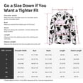 thumbnail image 5 of Uemuo Cute Animal with Cow Pattern Women's Full Zip UPF 50+ Sun Protection Hoodie Jacket Long Sleeve Sun Shirt Hiking Outdoor Performance with Pockets-3X-Large, 5 of 9