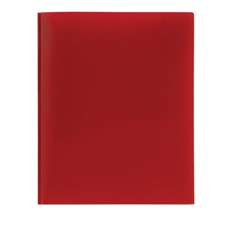 UPC: 0735854927509 | Office Depot® Brand Poly 2-Pocket Portfolio With Fasteners  Red