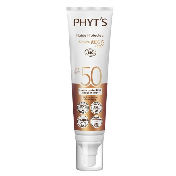Líquido protector solar Phyt's Kids SPF 50 100 ml