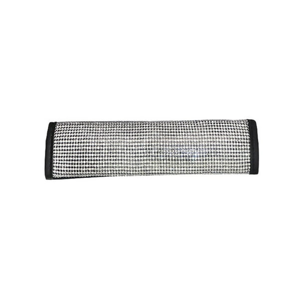 Interior de coche ostentoso,Conjunto de accesorios para coche con diamantes de imitación brillantes para mujeres y niñas,Auto Interior Accesorios Decorativos Cubierta de freno de mano