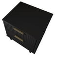 thumbnail image 5 of Manhattan Comfort Granville Engineered Wood Nightstand 2.0 in Black, 5 of 11