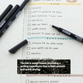 thumbnail image 4 of BAZIC Skylar Fineliner Pen, Fine Tip 0.4mm Pens, Black Ink, 4 Count, 4-Packs, 4 of 7