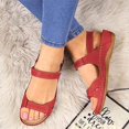 thumbnail image 3 of Summer Women Premium Orthopedic Open Toe Sandals Vintage Anti-slip Breathable Leather Casual Female Retro Shoes, 3 of 4
