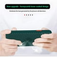 thumbnail image 5 of Heat Dissipation Phone Case, New Breathable Hollow Cellular Hole Heat Dissipation Case Full Back Camera Lens Protection Ultra Slim TPU Case Cover (Dark Green, Compatible with iPhone SE 2020), 5 of 12
