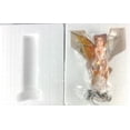 thumbnail image 2 of Ain’t It Nice Fairy Figurine Orange with Clear Wings and Patterned Socks Enjoying Nature Surrounded by Mushrooms Collectible Fairy Statue Fantasy Décor Sculpture, 6.5(L) X 3.5(W) X 7.5(H) Inches, 2 of 6