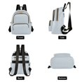 thumbnail image 2 of JIALIOU Mini Backpack Purse for Women Quilted Casual Daypack Small Travel Shoulder Bag, Baby Blue, 2 of 7