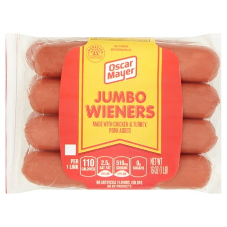 Oscar Mayer Jumbo Wieners, 16 oz