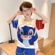 thumbnail image 1 of Traje de pijama de dibujos animados para niños y niñas, ropa de casa con pantalones cortos de manga corta Kawaii de My Melody Kuromi Cinnamoroll, 1 of 4