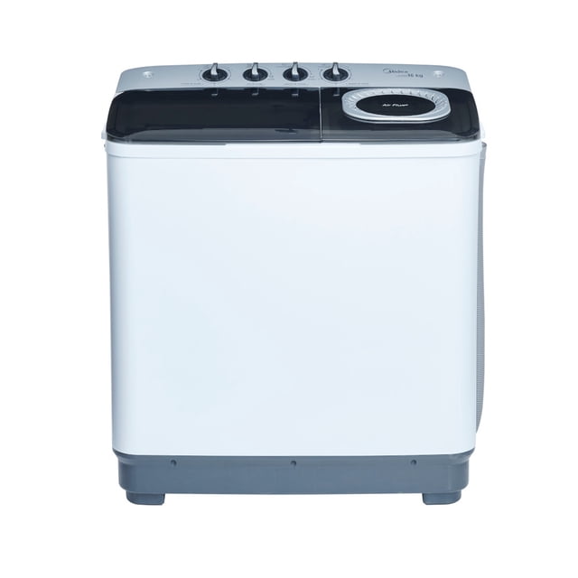 Lavadora Doble Tina Midea 16 Kg Blanca MLTT16M2NUBW