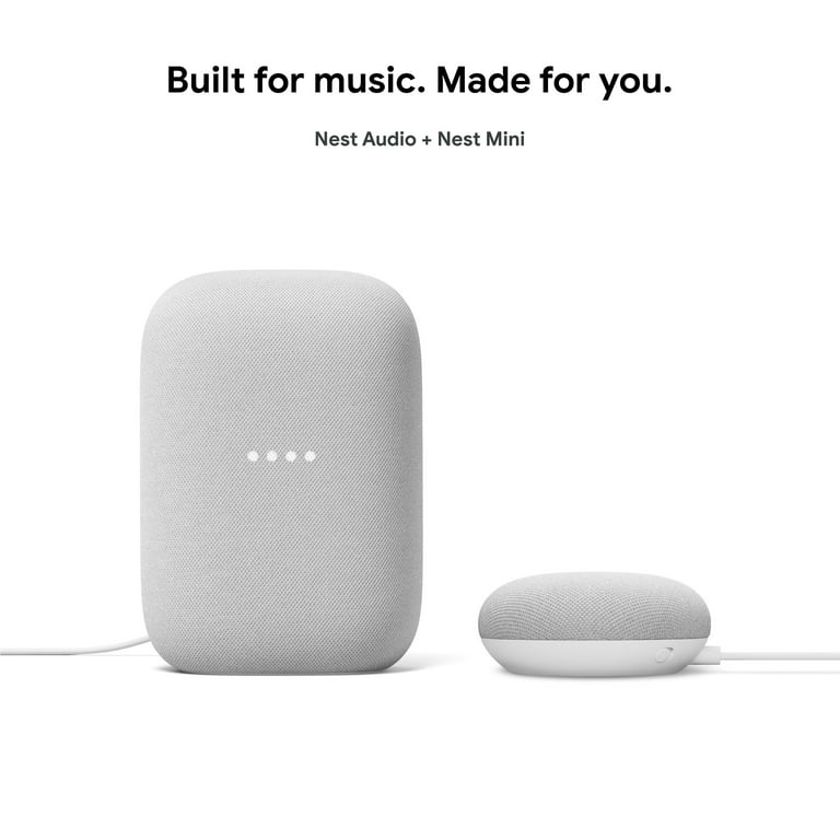 stun enestående Regelmæssigt Google Nest Audio - Smart Speaker with Google Assistant - Sand - Walmart.com