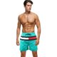 thumbnail image 4 of Bañador de secado rápido para hombre, pantalones cortos de playa con bolsillos y forro de malla, pantalones cortos deportivos de verano para ocio (L), 4 of 5