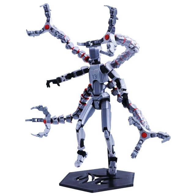 Figura de acción Hajmiiikey T13 Titan 13 Dummy 13 Robot 13