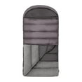 thumbnail image 1 of Saco de dormir para clima frío, 220cm x 100cm, para personas altas, lavable a máquina, cálido, con capucha, portátil, para acampar, invierno, viajes Gris 25kg, 1 of 8