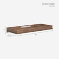 thumbnail image 2 of Evolur Mid Century Changing Tray in Sugar Cane, 2 of 8