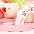 thumbnail image 3 of Domqga Simulation Afternoon Tea,Mini Simulation Afternoon Tea Dessert Station Kitchen Tableware Pretend Play Toys for Kids, 3 of 10