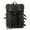 Black, variant on Canvas Men's Bag Leisure Backpack Men's Waterproof Outdoor Travel Bag,Khaki