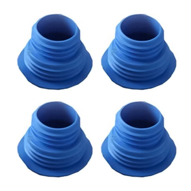 Lefu 4pcs Drain Pipe Hose Silicone Plug Sewer Seal Ring Washing Machine