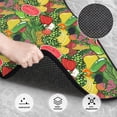 thumbnail image 3 of Naloa Fruits Vegetables And Berries Car Foot Mat Set of 4 Pieces - Universal Floor Liner Neoprene Full Set Floor Mats for Cars Trucks SUV, 3 of 7
