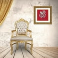 thumbnail image 3 of Murdock, Ramona 12x12 Gold Ornate Wood Framed with Double Matting Museum Art Print Titled - Lotus, 3 of 4