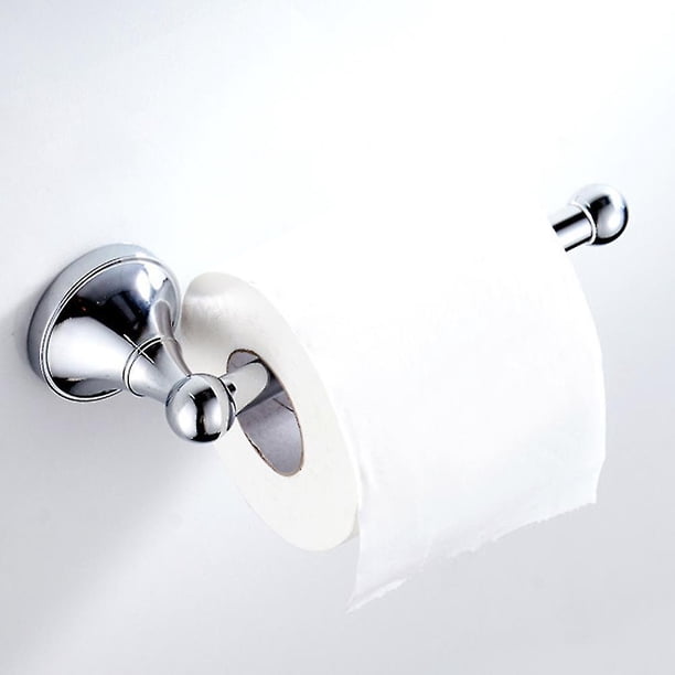 Soporte de papel higiénico de latón, soporte de papel higiénico creativo montado en la pared