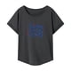 thumbnail image 1 of Camiseta para mujer Ropa deportiva de verano Camisa cómoda con cuello redondo para deportes Camping M, 1 of 7