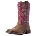 thumbnail image 1 of Ariat Delilah Western Boot Java/Borgoña 8 para mujer, 1 of 5