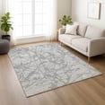 thumbnail image 6 of Addison Rugs Chantille Indoor/Outdoor Transitional Abstract Silver Machine Washable Rectangle Rug, 3' x 5', 6 of 8