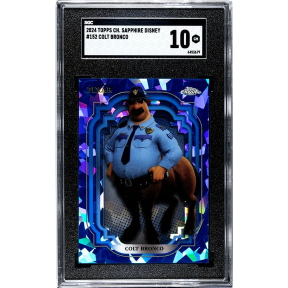 2024 Topps Chrome Sapphire Disney #152 Colt Bronco SGC 10