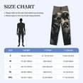 thumbnail image 4 of Lsque Vintage Dog Illustration Print Men's Pajama Pants, Lounge Pant - Comfortable Home Wear,Elastic Waistband, Stylish Design-Small, 4 of 9