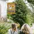 thumbnail image 4 of Boston Terrier Sunflower House Flag Watercolor Dog Welcome Spring Summer Wooden Print Flag Banner Outside Yard Decor 28X40 Inch Double Side, 4 of 6