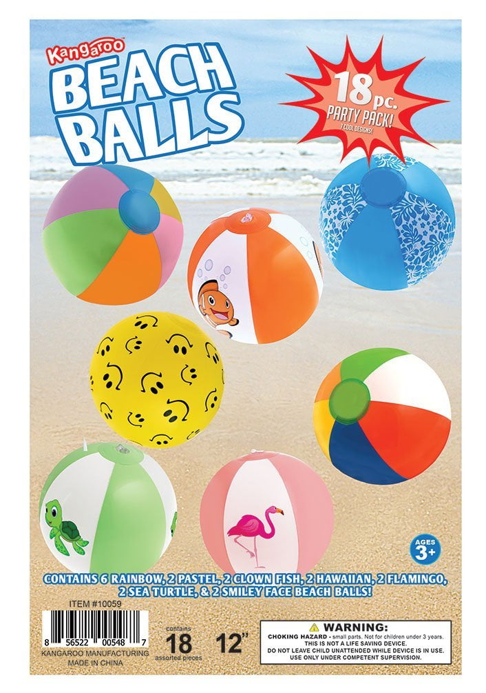 clear beach balls walmart